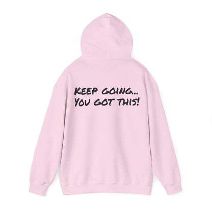 Keep going! - Unisex Heavy Blend™ Hooded Sweatshirt