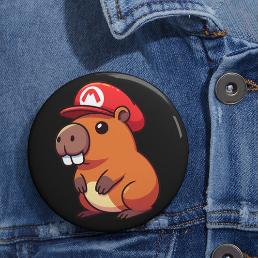 Cappy-bara! - Pin Button