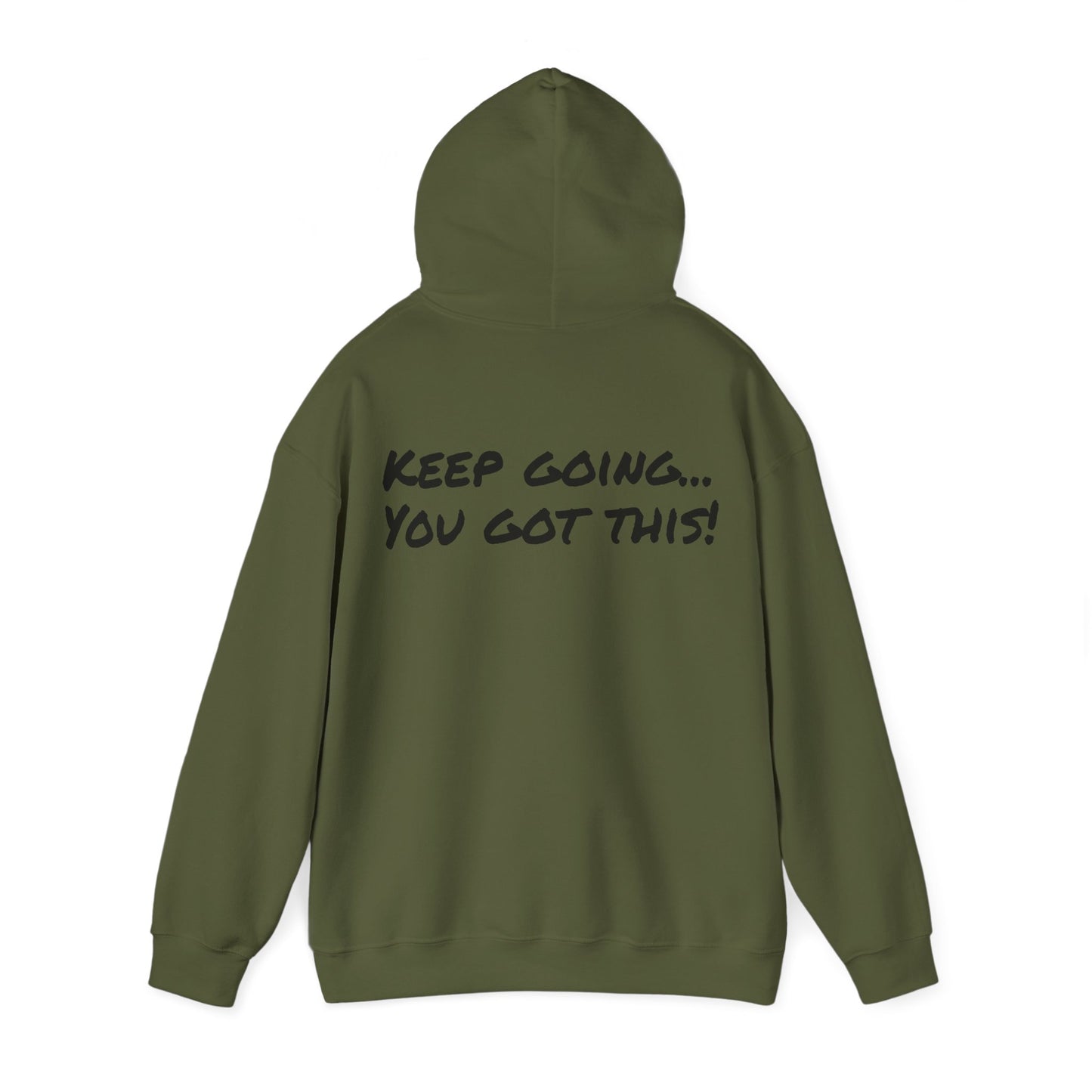 Keep going! - Unisex Heavy Blend™ Hooded Sweatshirt