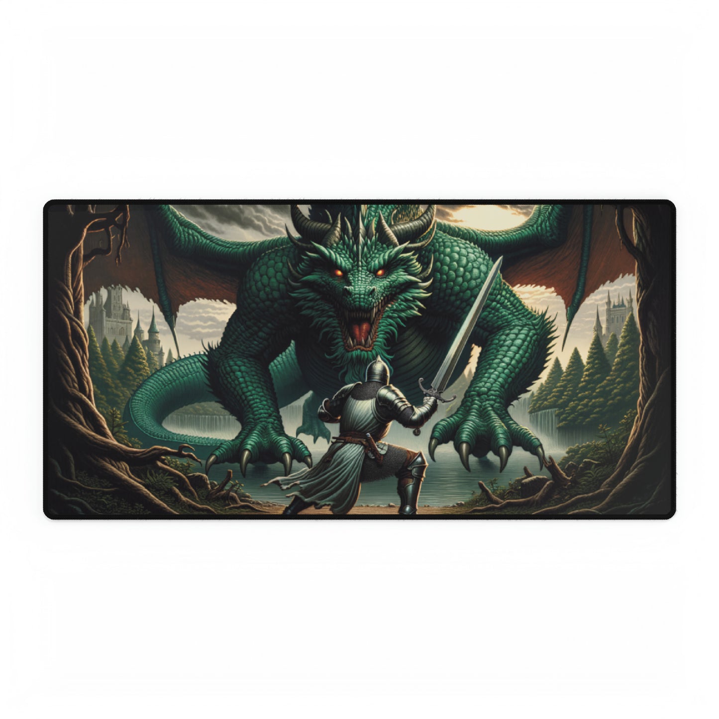 Green Dragon Design Desk Pad/Tabletop Playmat