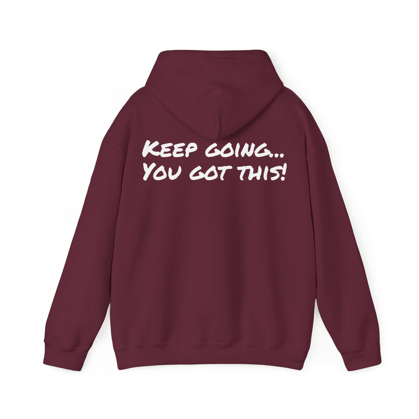 Keep going! - Unisex Heavy Blend™ Hooded Sweatshirt