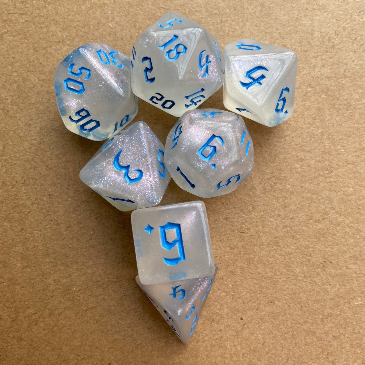 Simple Chameleon Dice Set