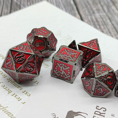 Sword and Steel Metal Dice set