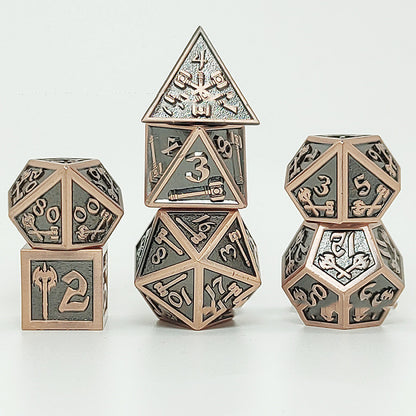 Ancient Dwarven Metal Dice