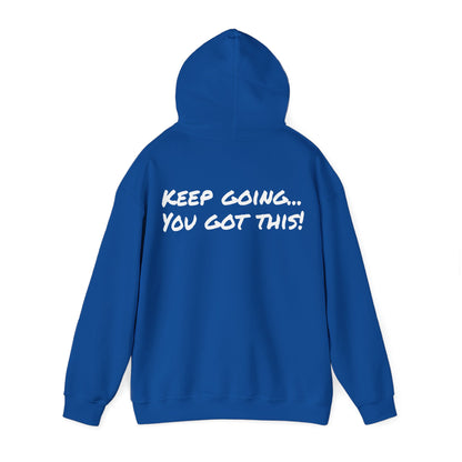 Keep going! - Unisex Heavy Blend™ Hooded Sweatshirt