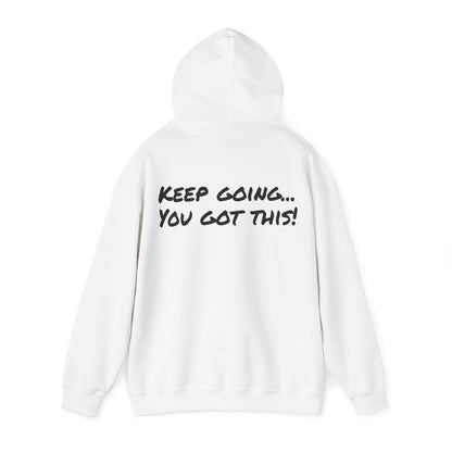 Keep going! - Unisex Heavy Blend™ Hooded Sweatshirt