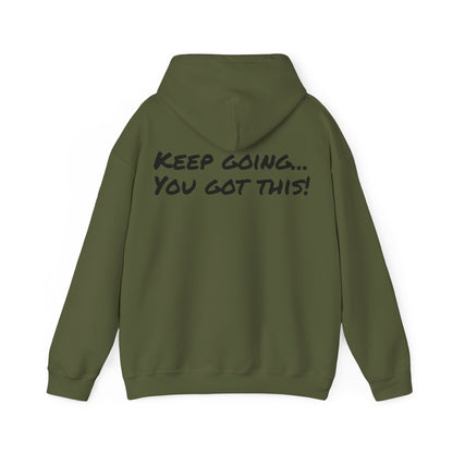 Keep going! - Unisex Heavy Blend™ Hooded Sweatshirt