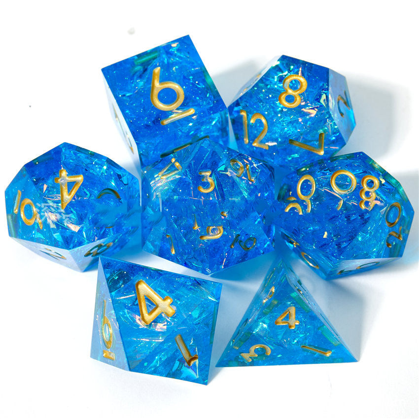 Vibrant Resin Dice Set