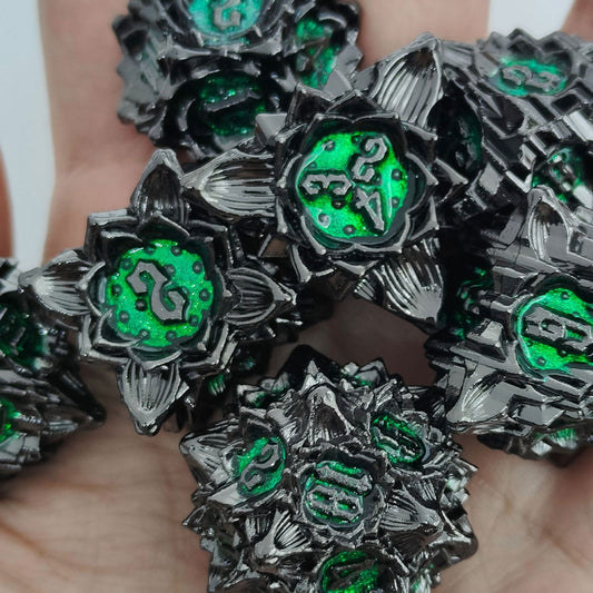 Metal Lotus Dice